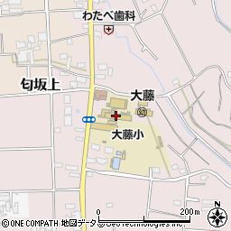 磐田市立大藤小学校周辺の地図