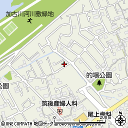 兵庫県加古川市加古川町中津201周辺の地図