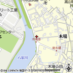 兵庫県姫路市木場1425周辺の地図