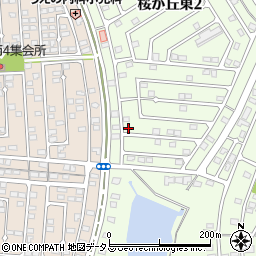 岡山県赤磐市桜が丘東2丁目2-51周辺の地図