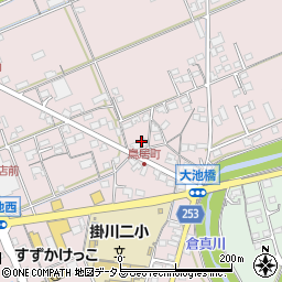 静岡県掛川市大池2062周辺の地図