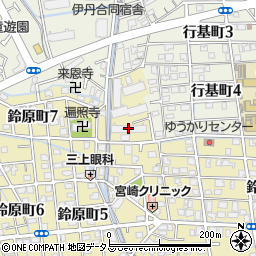 県営伊丹鈴原鉄筋住宅周辺の地図