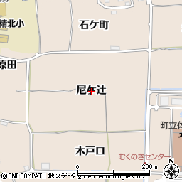京都府精華町（相楽郡）下狛（尼ケ辻）周辺の地図