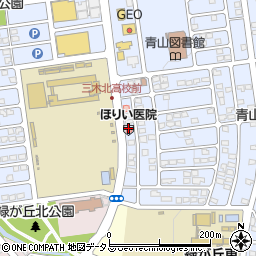堀井医院周辺の地図
