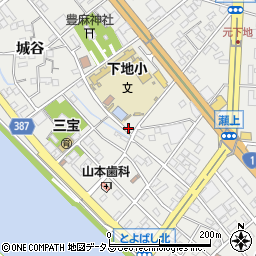 愛知県豊橋市下地町宮前71周辺の地図