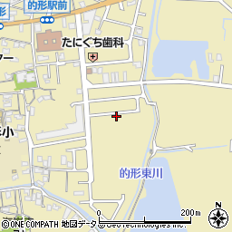 兵庫県姫路市的形町（的形）周辺の地図
