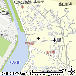 兵庫県姫路市木場1420-5周辺の地図