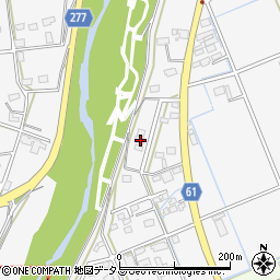 静岡県袋井市深見1210周辺の地図