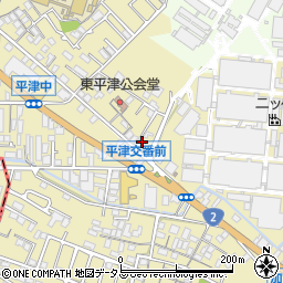 玉田時計店周辺の地図