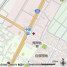 三重県津市河芸町中瀬270周辺の地図