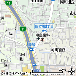 宝山ビル周辺の地図