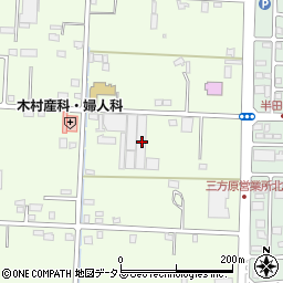 静岡県浜松市中央区東三方町84周辺の地図