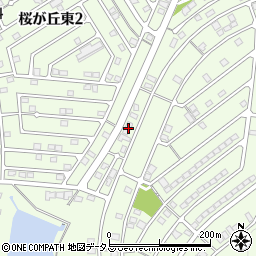 岡山県赤磐市桜が丘東2丁目2-611周辺の地図