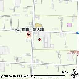 静岡県浜松市中央区東三方町86周辺の地図