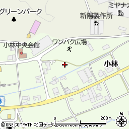 兵庫県三木市別所町小林周辺の地図