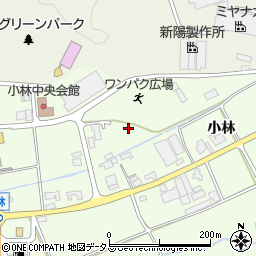 兵庫県三木市別所町（小林）周辺の地図