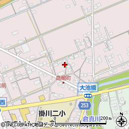 静岡県掛川市大池2063周辺の地図