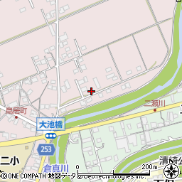 静岡県掛川市大池1055周辺の地図