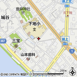 愛知県豊橋市下地町宮前69周辺の地図