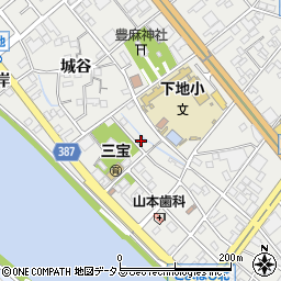 愛知県豊橋市下地町宮前81周辺の地図