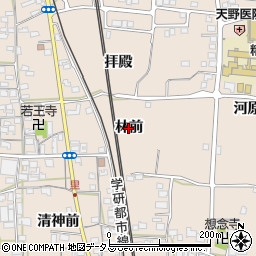 京都府精華町（相楽郡）下狛（林前）周辺の地図