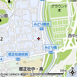大阪府豊中市長興寺北3丁目9-24周辺の地図