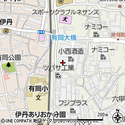 小西酒造株式会社　生産管理部周辺の地図