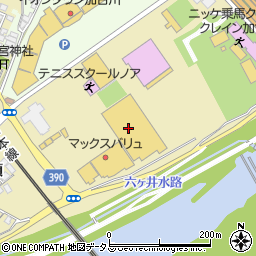 ホームプラザナフコ西加古川店周辺の地図