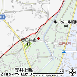静岡県浜松市中央区笠井上町248周辺の地図