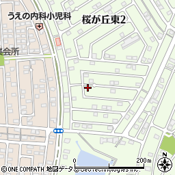 岡山県赤磐市桜が丘東2丁目2-72周辺の地図