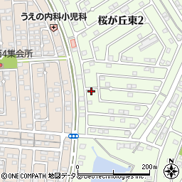 岡山県赤磐市桜が丘東2丁目2-45周辺の地図