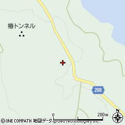 東京都大島町泉津不重223-2周辺の地図