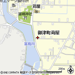 兵庫県たつの市御津町苅屋805周辺の地図