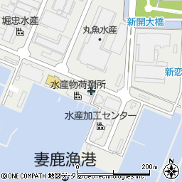 坊勢漁協　姫路とれとれ市場周辺の地図