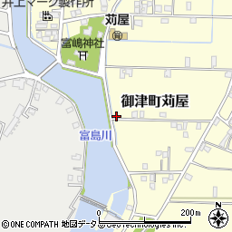 兵庫県たつの市御津町苅屋804周辺の地図