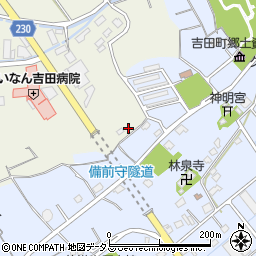 静岡県榛原郡吉田町神戸2629周辺の地図