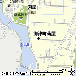 兵庫県たつの市御津町苅屋806周辺の地図