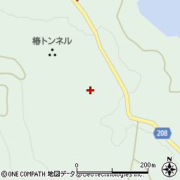 東京都大島町泉津不重222周辺の地図