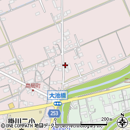 静岡県掛川市大池1048周辺の地図