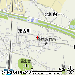 京都府木津川市山城町平尾東古川14周辺の地図