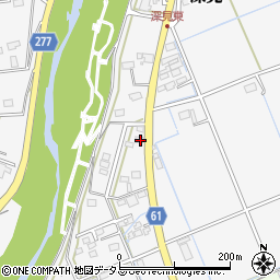 静岡県袋井市深見460-5周辺の地図
