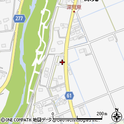 静岡県袋井市深見460周辺の地図