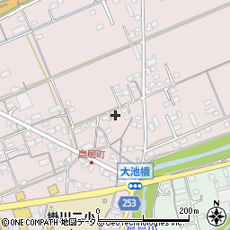静岡県掛川市大池2053周辺の地図