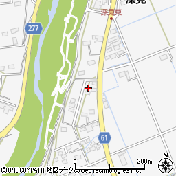 静岡県袋井市深見1249周辺の地図