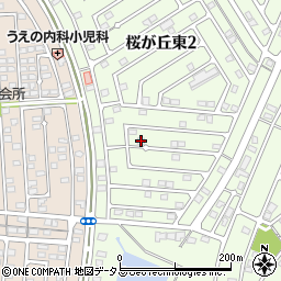 岡山県赤磐市桜が丘東2丁目2-93周辺の地図