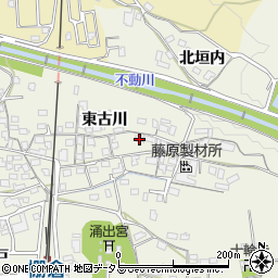 京都府木津川市山城町平尾東古川13周辺の地図