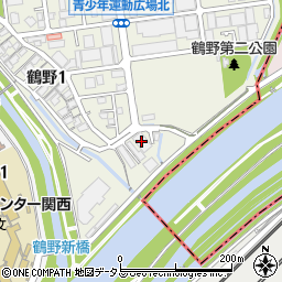 協和産業摂津倉庫周辺の地図