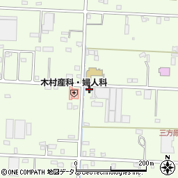 静岡県浜松市中央区東三方町85周辺の地図