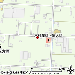 静岡県浜松市中央区東三方町96周辺の地図