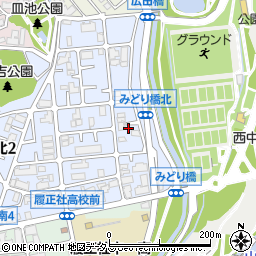 大阪府豊中市長興寺北3丁目9-32周辺の地図